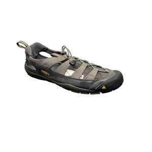 Keen Mens Newport H2 1011025 Grey Fabric Trail Hiking Sandals Shoes Size 10